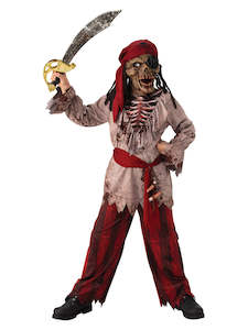 Goosebumps Books Costume Ideas: Skeleton Pirate Costume for Kids