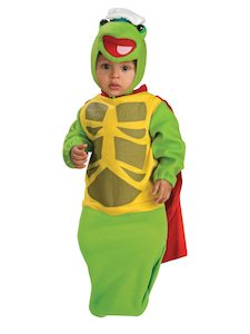 Zoo Animal Costumes: Turtle Tuck Bunting Costume for Kids