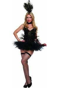 Zoo Animal Costumes: Exotic Peacock Deluxe Costume for Adults