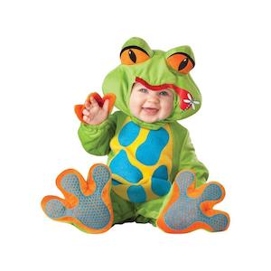 Zoo Animal Costumes: Lil Froggy Costume for Babies and Toddlers