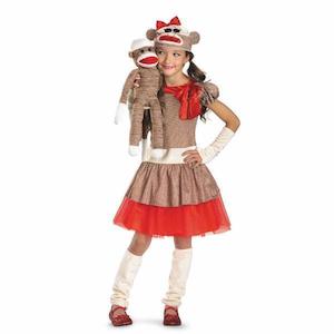 Sock Monkey Costume for Kids