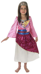 Mulan Costumes Accessories: Mulan Shimmer Costume for Kids - Disney Mulan