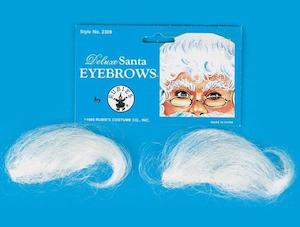 100 Days Of School Costumes Accessories: Santa Deluxe Eyebrows for Adults