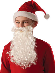 100 Days Of School Costumes Accessories: Santa Beard & Moustache Set for Kids