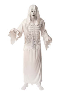 Hooded Ghost Costume for Adults