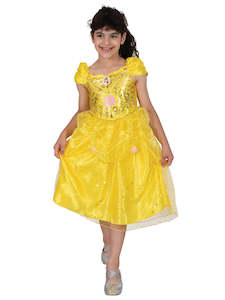 Boredom Busters: Belle Sparkle Deluxe Costume for Kids - Disney Beauty and the Beast