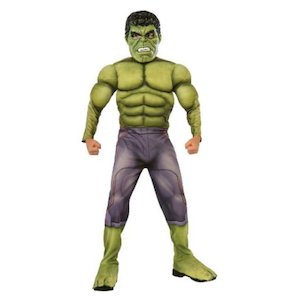 Boredom Busters: Hulk Deluxe Costume for Kids - Marvel Avengers: Age of Ultron