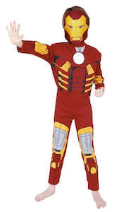 Boredom Busters: Iron Man Deluxe Costume for Kids - Marvel Avengers