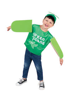 Boredom Busters: Green Planes Costume for Toddlers & Kids - Emma Memma