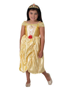 Boredom Busters: Belle Costume with Tiara Set for Kids - Disney Beauty and the Beast