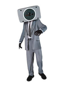 Costumes Starting With S: Speakerman Costume for Kids - Skibidi Toilet