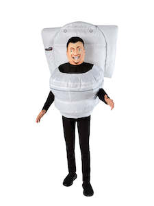 Skibidi Toilet Inflatable Costume for Kids - Skibidi Toilet