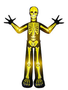 Skeleton 10-Foot-Tall Inflatable Lawn Prop