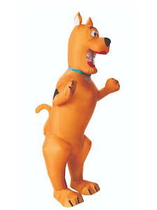 Costumes Starting With S: Scooby Doo Inflatable Costume for Adults - Warner Bros Scooby Doo