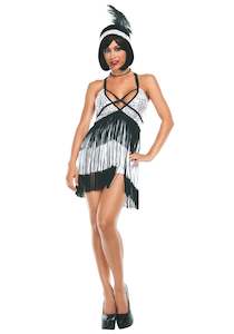 Boardwalk Flapper Deluxe Costume for Adults