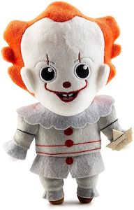 Costumes Starting With P: Pennywise 2017 Standing - Plush Phunny - IT - Kidrobot