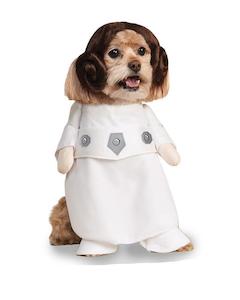 Costumes Starting With P: Princess Leia Pet Costume - Star Wars