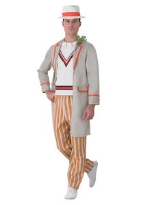 Costumes Starting With P: Peter Davison 5th Doctor Costume for Adults - Doctor Who