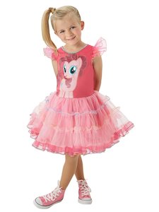 Costumes Starting With P: Pinkie Pie Deluxe Costume for Kids - Hasbro My Little Pony