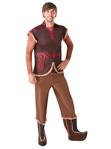 Costumes Starting With K: Kristoff Deluxe Costume for Adults - Disney Frozen 2