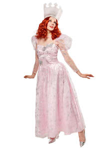 Glinda the Good Witch Deluxe Costume for Adults - Warner Bros The Wizard of OZ