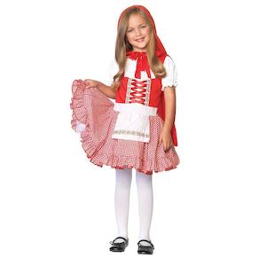 Storybook Costumes Accessories: Red Riding Hood - Lil' Miss Riding Hood Costume for Kids