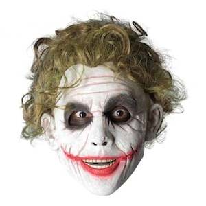 Muck Up Day Costumes Accessories: The Joker Wig for Adults - Warner Bros DC Comics