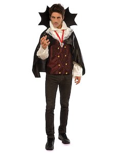 Costumes Starting With V: Vampire Deluxe Costume for Adults