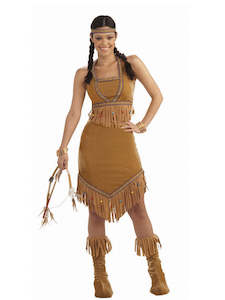 International Costumes Accessories: Native American Princess Costume for Adults