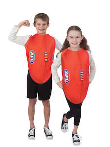 Costumes Starting With A: AFL Footy Tabard Costume for Kids - AFL