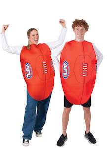 Costumes Starting With A: AFL Footy Tabard Costume for Adults - AFL