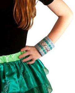 Costumes Starting With A: Ariel Fabric Cuff for Kids - Disney The Little Mermaid