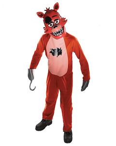 Foxy the Pirate Fox Costume for Kids - Five Night's At Freddy's