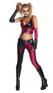 Harley Quinn Deluxe Costume for Adults - Warner Bros DC Comics