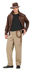 Costumes Starting With I: Indiana Jones Deluxe Costume for Adults - Indiana Jones