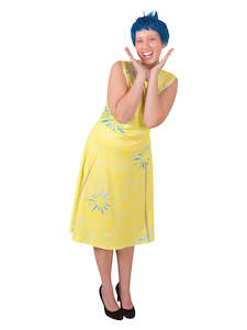 Costumes Starting With J: Joy Costume for Adults - Disney Pixar Inside Out