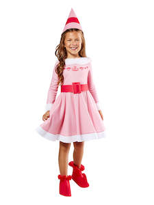 Costumes Starting With J: Jovie Elf Deluxe Costume for Kids - Elf Movie