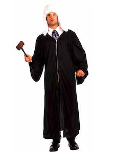 Costumes Starting With J: Judge's Robe Costume for Adults