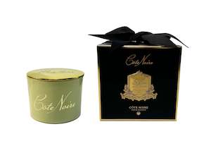 ** HALF PRICE ** Cote Noire Persian Lime 350g Triple Wick Candle with Gold Lid - LS22