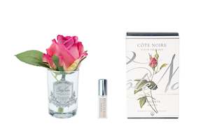 Cote Noire Perfumed Natural Touch Rose Bud - Clear - Magenta - GMR47