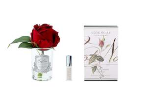 Cote Noire Perfumed Natural Touch Rose Bud - Clear - Carmine Red - GMR44