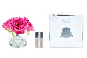 Cote Noire Perfumed Natural Touch 5 Roses - Clear - Magenta - GMR67