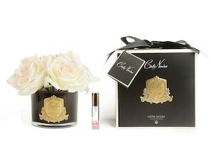 Côte Noire Perfumed Natural Touch 5 Roses - Black - Pink Blush - GMRB62