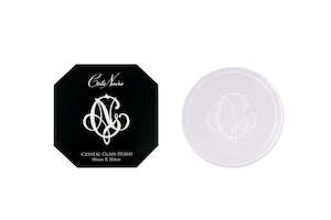 Limited Edition Candles: Cote Noire CRYSTAL GLASS STAND / BASE / COASTER - LARGE 8.9cm