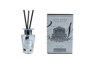 Cote Noire 100ml Diffuser - Silver Badge - Lily Flower - GMSS15056