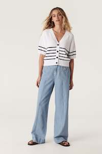 Womenswear: CABLE Riviera Cotton Knit Top