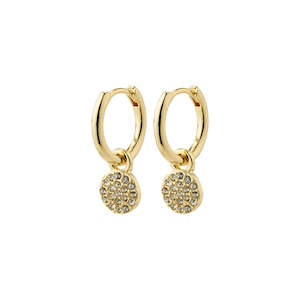 Womenswear: PILGRIM Chayenne Crystal Hoops