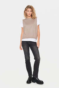 Womenswear: SAINT TROPEZ Mila Knit Vest