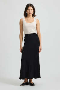 Womenswear: TOORALLIE Fine Rib Skirt