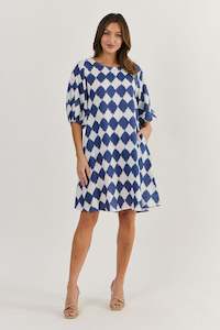 NATURALS GA538 Harlequin Dress